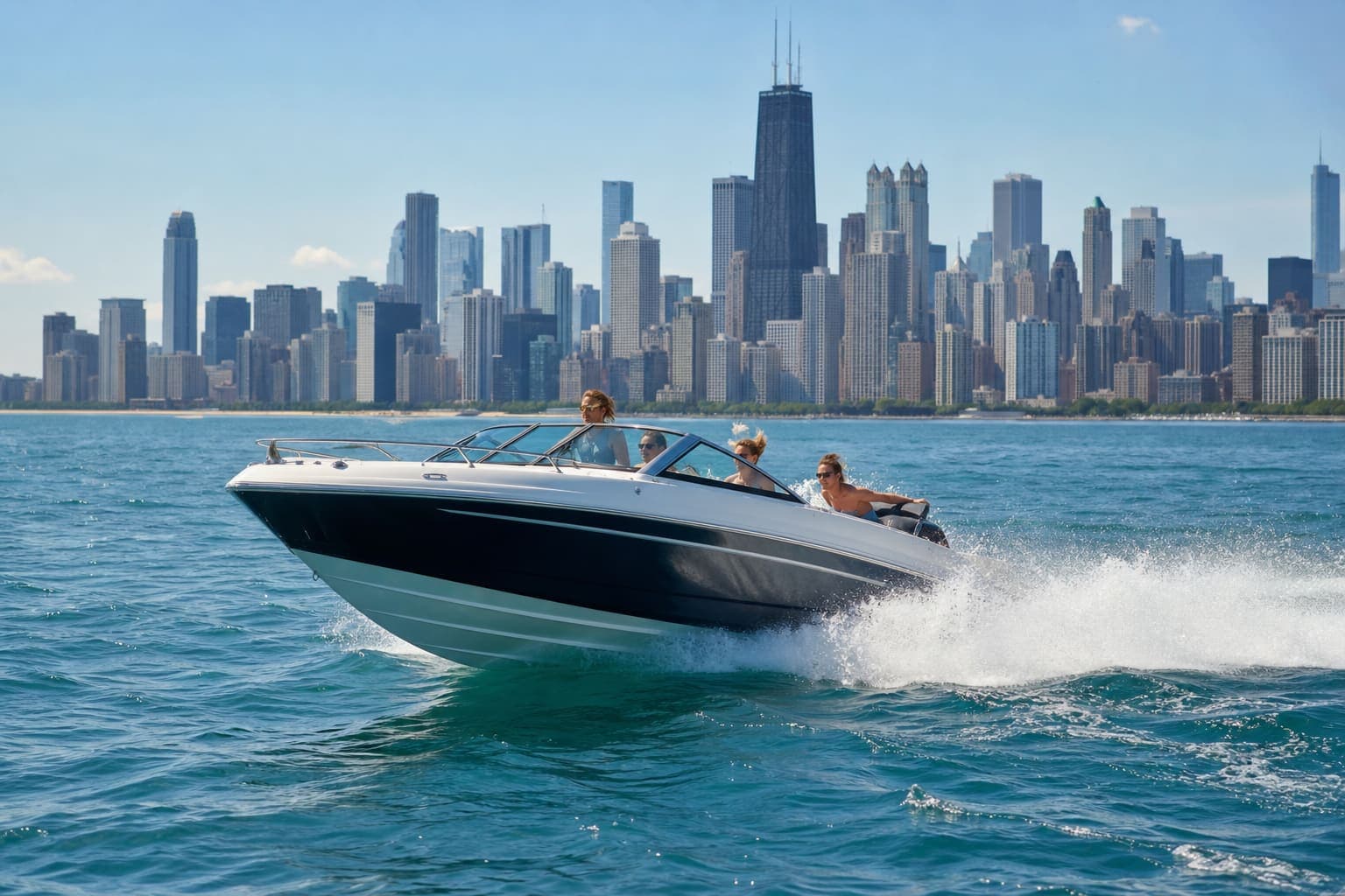 Seadog Speedboat Ride — Chicago