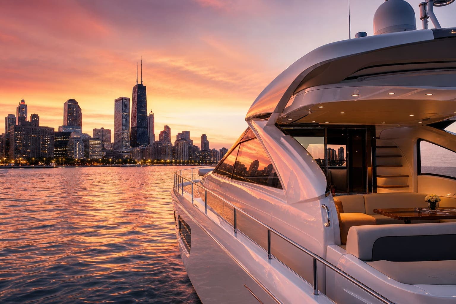 City Cruises Chicago: Brunch, Lunch, or Dinner River Cruise — Chicago boating experience